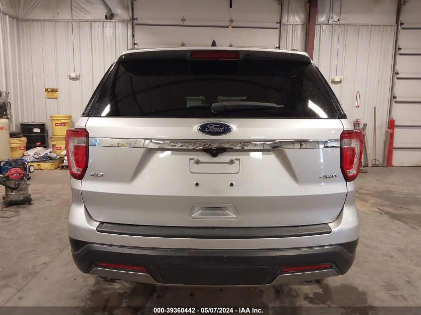 2019 Ford Explorer Xlt VIN: 1FM5K8D8XKGA89225 Lot: 39360442