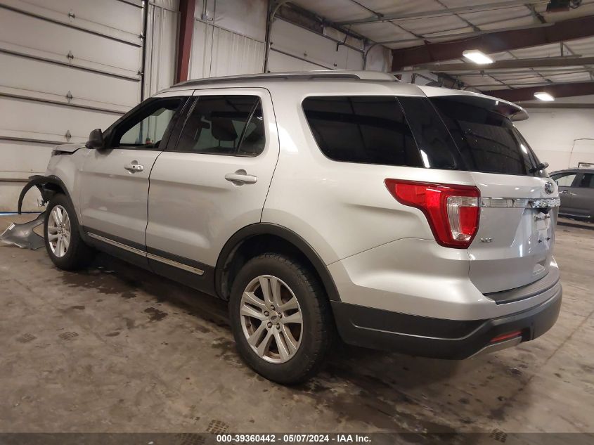 2019 Ford Explorer Xlt VIN: 1FM5K8D8XKGA89225 Lot: 39360442