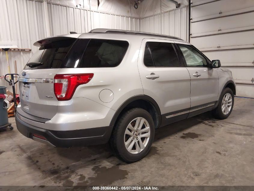 2019 Ford Explorer Xlt VIN: 1FM5K8D8XKGA89225 Lot: 39360442