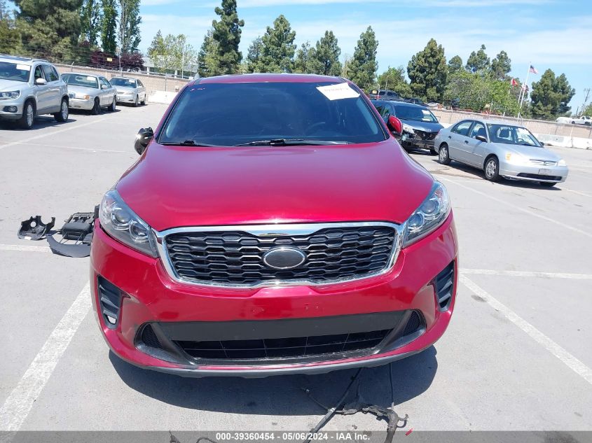 2019 KIA SORENTO 3.3L LX - 5XYPG4A58KG571597