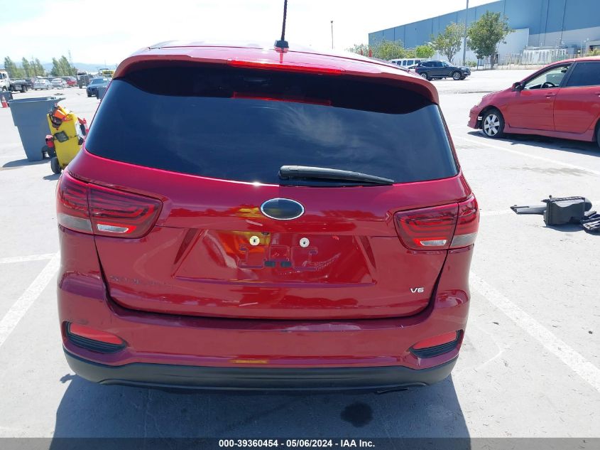 2019 KIA SORENTO 3.3L LX - 5XYPG4A58KG571597