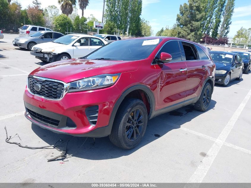 5XYPG4A58KG571597 2019 KIA SORENTO - Image 2