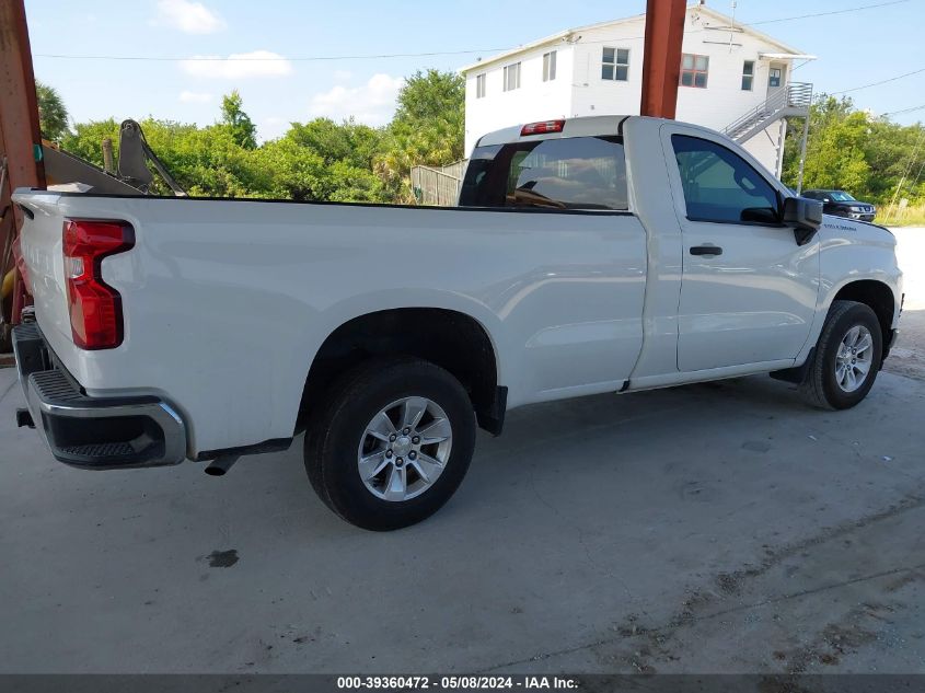 2020 Chevrolet Silverado 1500 2Wd Regular Cab Long Bed Wt VIN: 3GCNWAEHXLG156913 Lot: 39360472