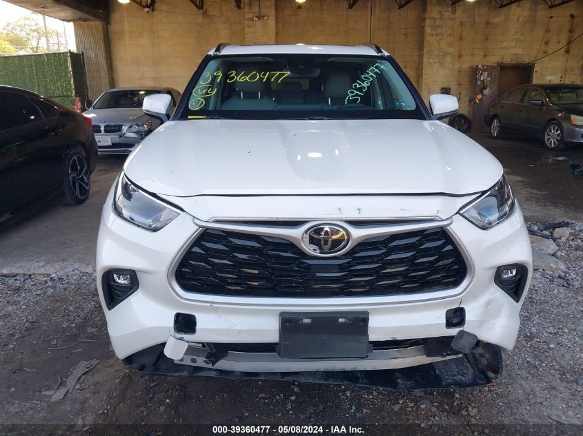 2021 TOYOTA HIGHLANDER XLE - 5TDHZRBHXMS536084