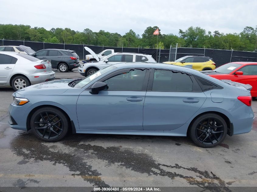 2022 HONDA CIVIC SI SEDAN - 2HGFE1E52NH470766