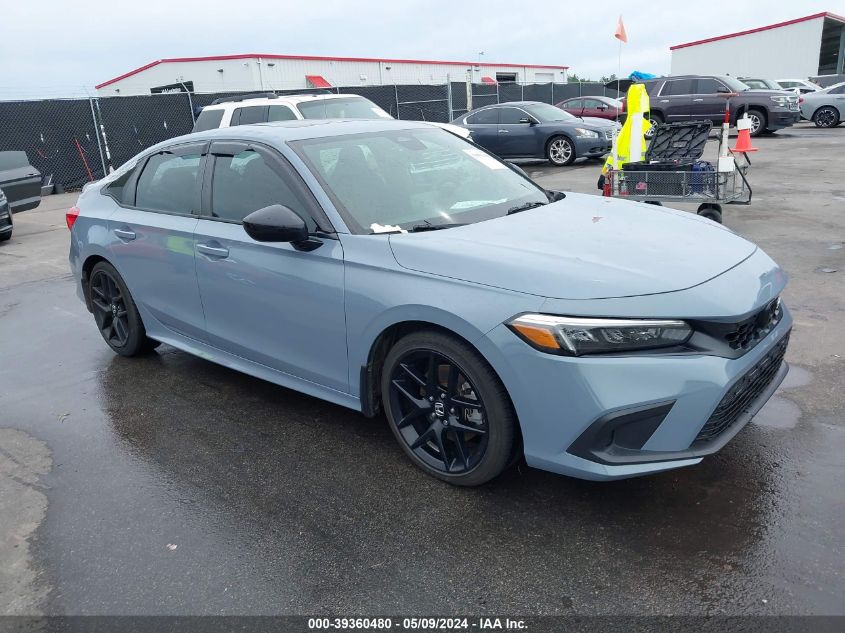 2022 HONDA CIVIC SI SEDAN - 2HGFE1E52NH470766