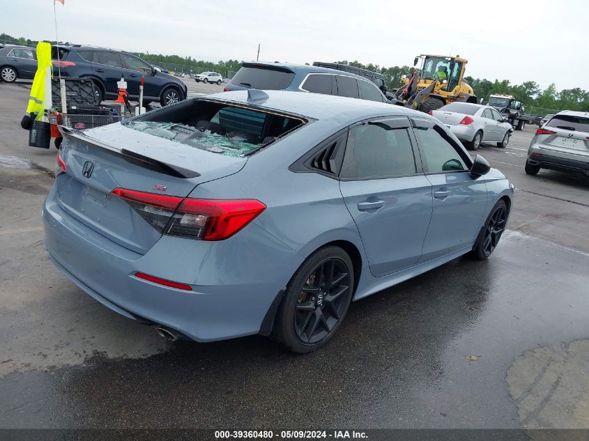 2022 HONDA CIVIC SI SEDAN - 2HGFE1E52NH470766