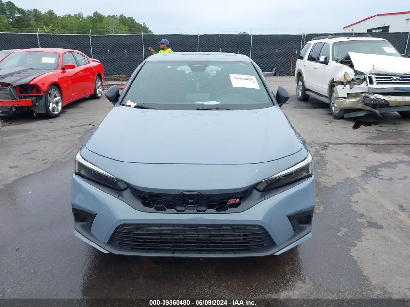 2022 Honda Civic Si Sedan VIN: 2HGFE1E52NH470766 Lot: 39360480