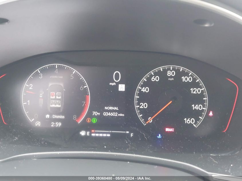 2022 HONDA CIVIC SI SEDAN - 2HGFE1E52NH470766