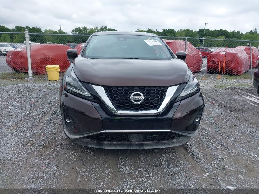 2021 Nissan Murano Sl Fwd VIN: 5N1AZ2CJ6MC107953 Lot: 39360493