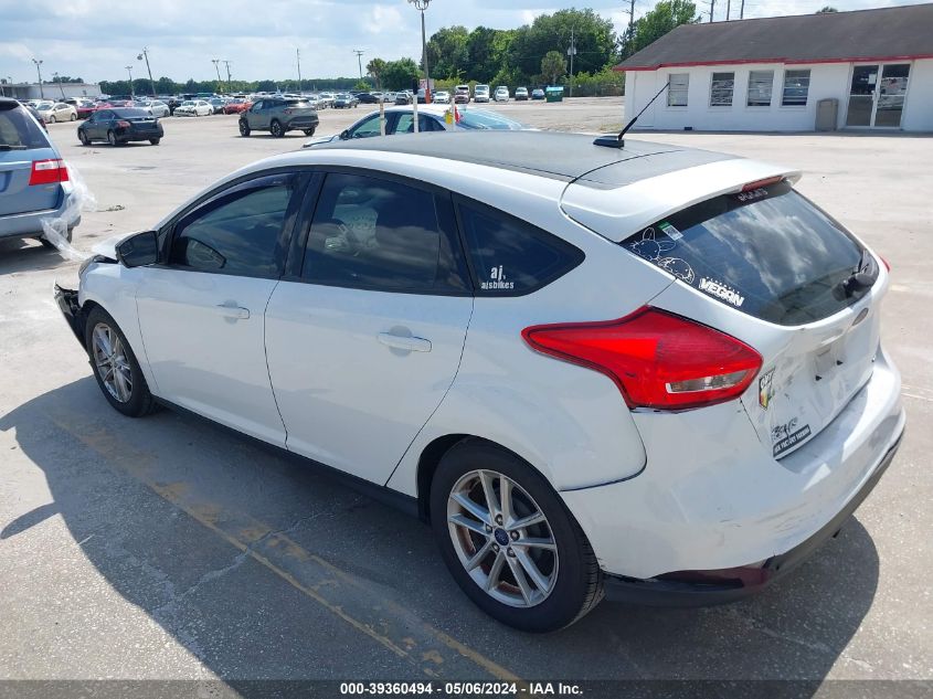 2016 Ford Focus Se VIN: 1FADP3K24GL376860 Lot: 39360494