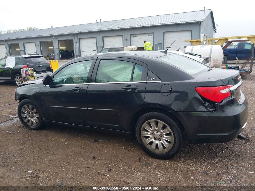 2012 Chrysler 200 Lx VIN: 1C3CCBAB3CN158120 Lot: 39360550