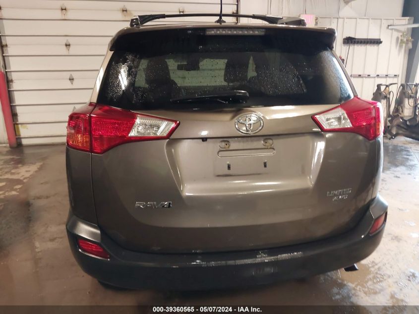 2014 Toyota Rav4 Limited VIN: 2T3DFREV6EW222649 Lot: 39360565