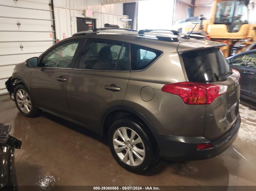 2014 Toyota Rav4 Limited VIN: 2T3DFREV6EW222649 Lot: 39360565