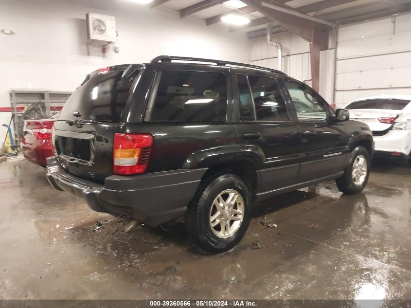 2004 Jeep Grand Cherokee Laredo VIN: 1J4GW48S34C203800 Lot: 39360566