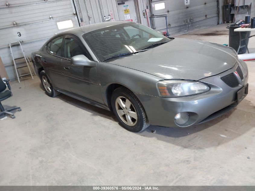 2007 Pontiac Grand Prix VIN: 2G2WP552771229226 Lot: 39360576