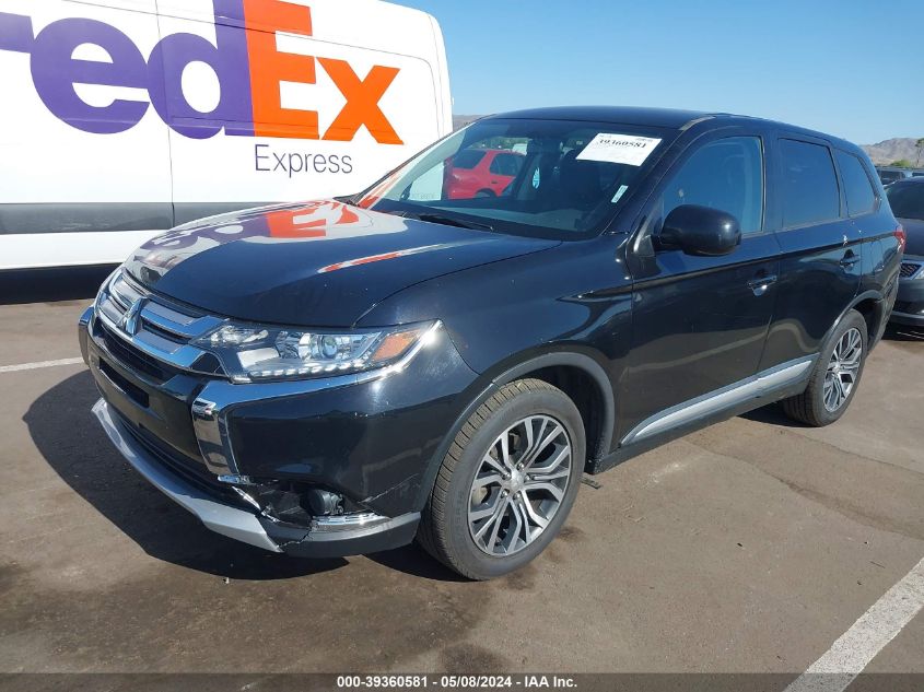 2017 Mitsubishi Outlander Es VIN: JA4AD2A31HZ064773 Lot: 39360581