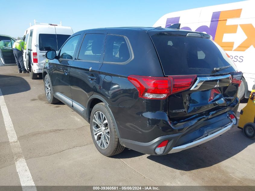 2017 Mitsubishi Outlander Es VIN: JA4AD2A31HZ064773 Lot: 39360581