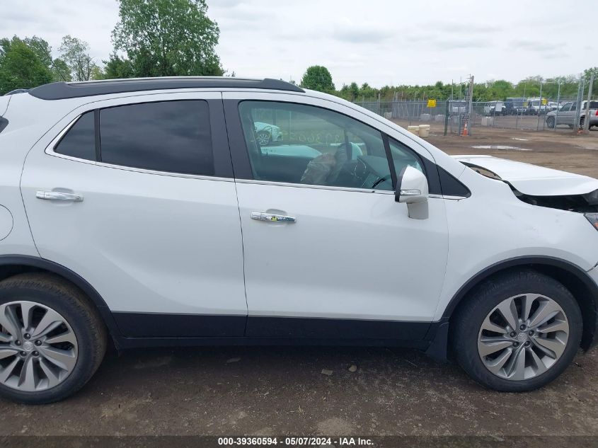 2018 Buick Encore Preferred VIN: KL4CJASB2JB656778 Lot: 39360594