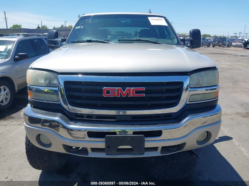 2006 GMC Sierra 2500Hd Sle2 VIN: 1GTHK23D46F170309 Lot: 39360597