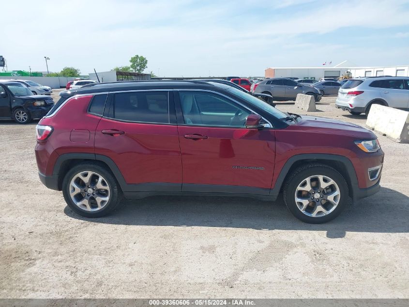 2020 Jeep Compass Limited Fwd VIN: 3C4NJCCB0LT247236 Lot: 39360606