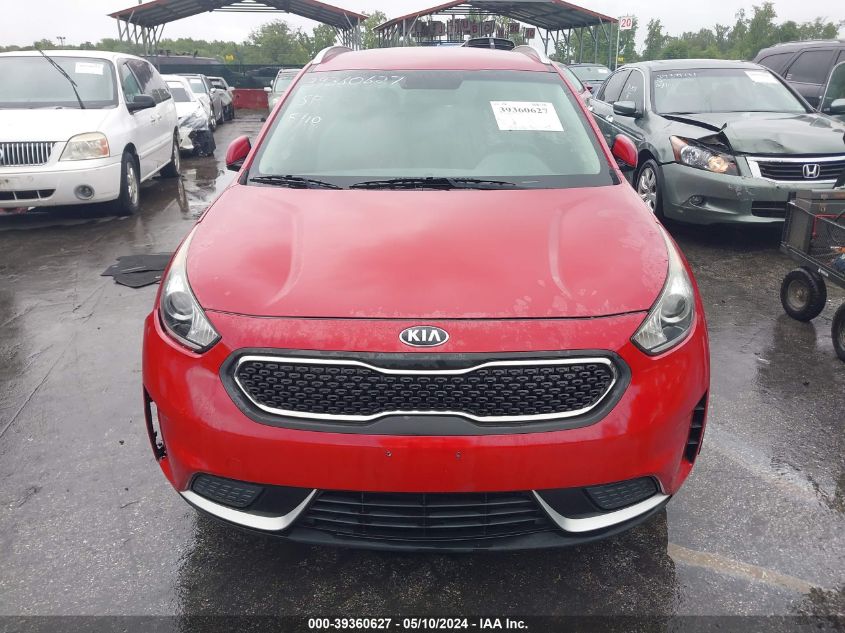 2018 Kia Niro Lx VIN: KNDCB3LC6J5176229 Lot: 39360627