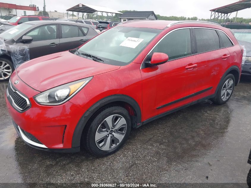 2018 Kia Niro Lx VIN: KNDCB3LC6J5176229 Lot: 39360627