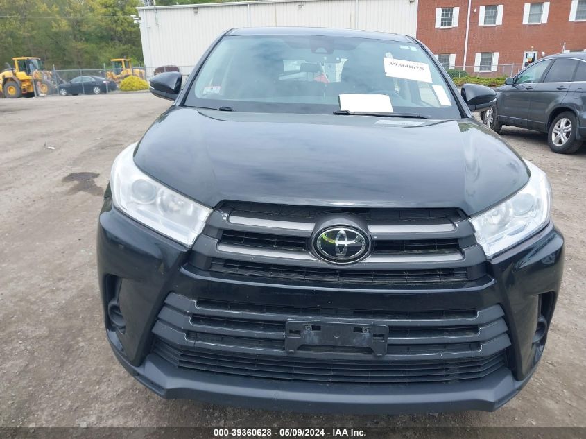 2017 Toyota Highlander Le VIN: 5TDBZRFH2HS38404 Lot: 39360628