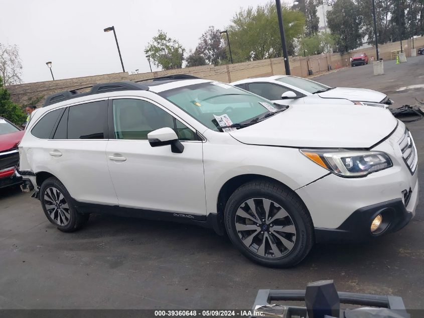 2016 Subaru Outback 3.6R Limited VIN: 4S4BSENCXG3223962 Lot: 39360648