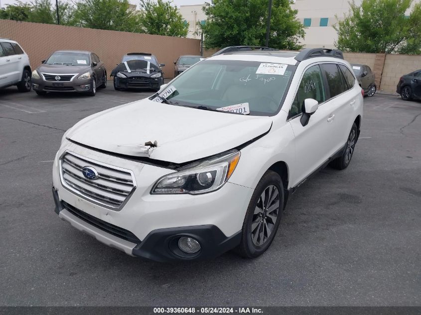 2016 Subaru Outback 3.6R Limited VIN: 4S4BSENCXG3223962 Lot: 39360648