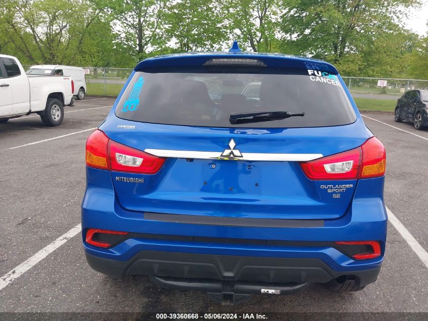 2018 Mitsubishi Outlander Sport 2.4 Se VIN: JA4AR3AW8JZ029431 Lot: 39360668