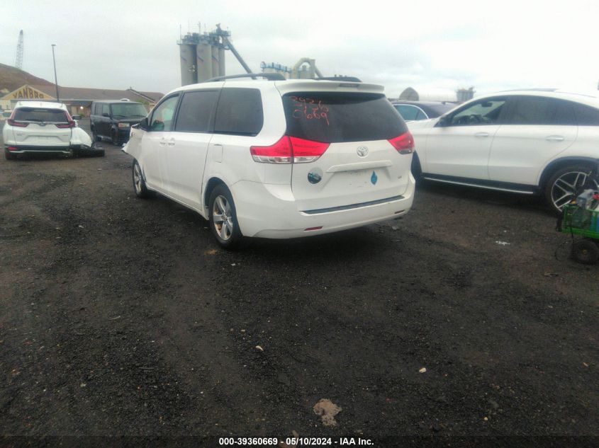 5TDKK3DCXCS180386 2012 Toyota Sienna Le V6 7 Passenger Auto Access Seat