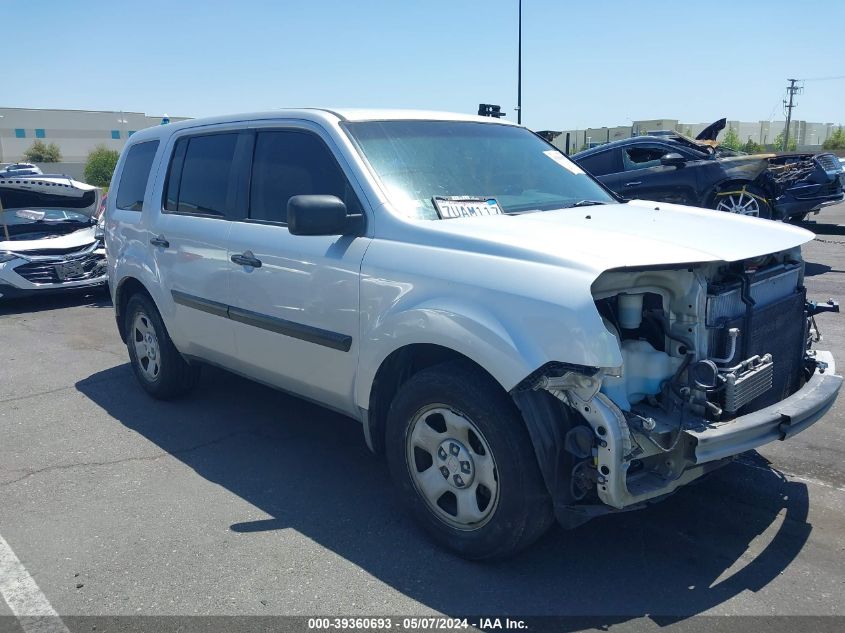 2009 Honda Pilot Lx VIN: 5FNYF38249B002678 Lot: 39360693