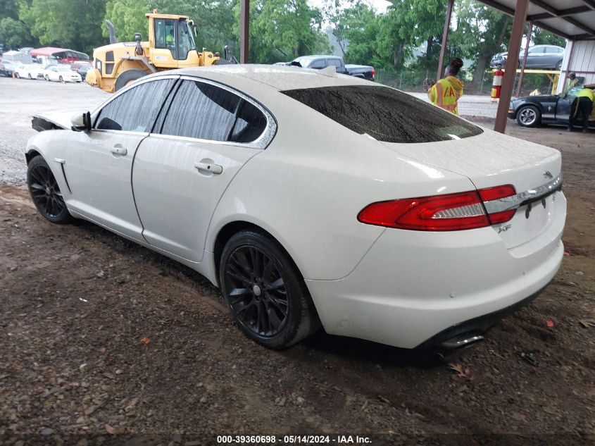 2013 Jaguar Xf V6 Sc VIN: SAJWA0E75D8S85039 Lot: 39360698