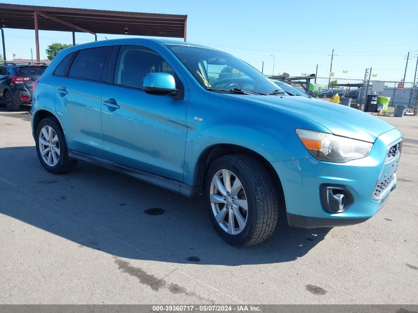 2013 Mitsubishi Outlander Sport Es VIN: 4A4AR3AU2DE007417 Lot: 39360717