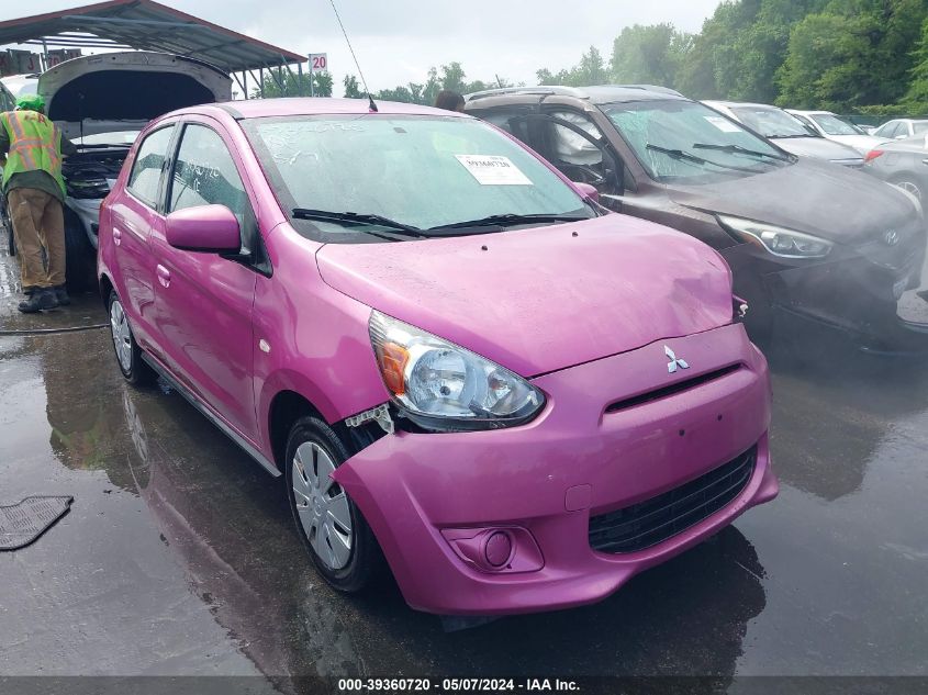 2014 Mitsubishi Mirage De VIN: ML32A3HJ4EH007176 Lot: 39360720