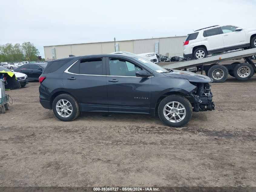 2022 Chevrolet Equinox Awd Lt VIN: 2GNAXUEV1N6106605 Lot: 39360727