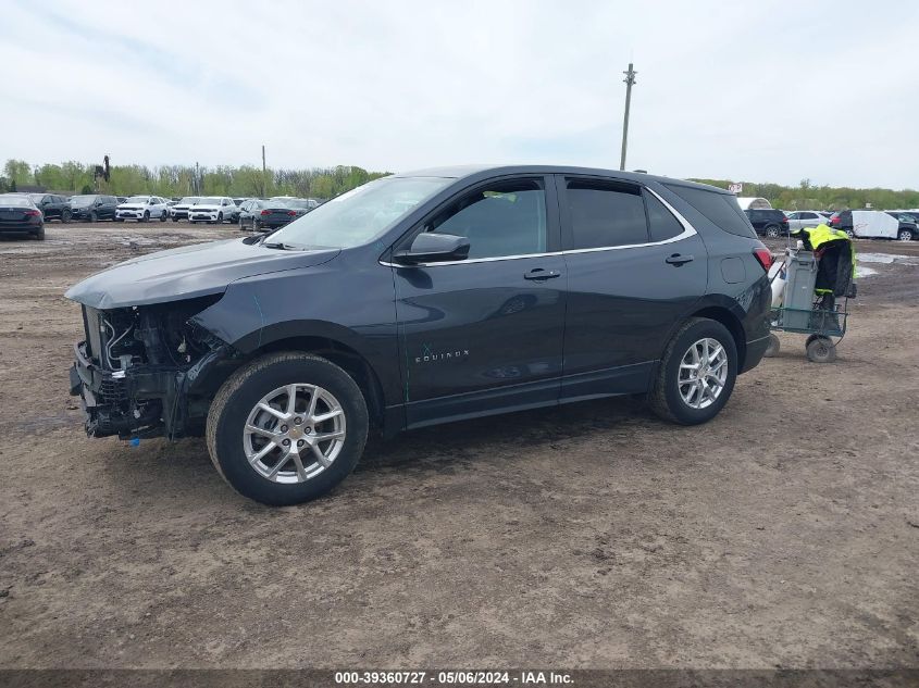 2022 Chevrolet Equinox Awd Lt VIN: 2GNAXUEV1N6106605 Lot: 39360727