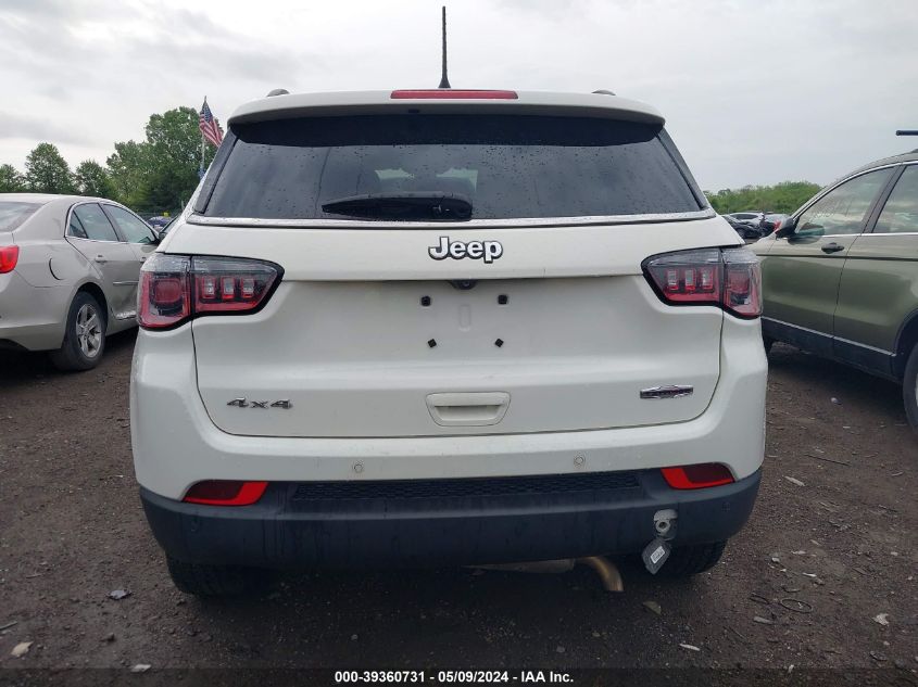 2018 Jeep Compass Latitude 4X4 VIN: 3C4NJDBB0JT270455 Lot: 39360731