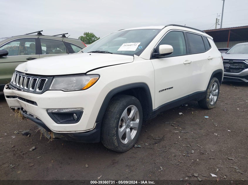 2018 JEEP COMPASS LATITUDE 4X4 - 3C4NJDBB0JT270455