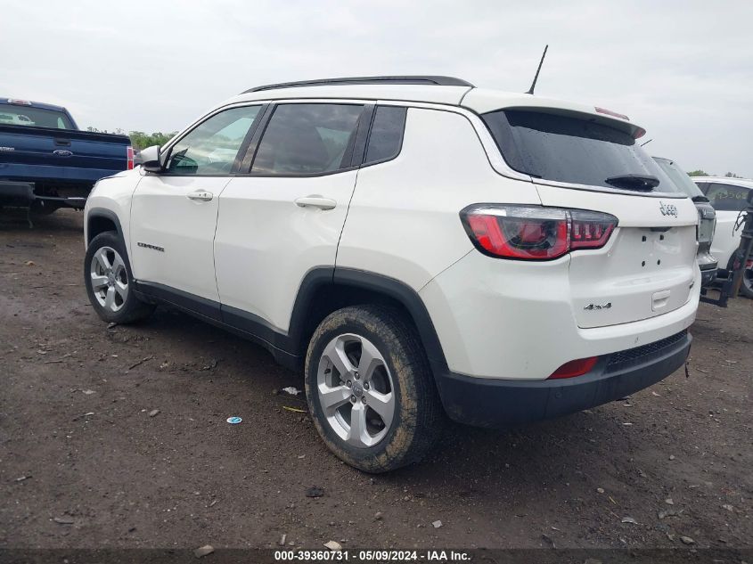 2018 Jeep Compass Latitude 4X4 VIN: 3C4NJDBB0JT270455 Lot: 39360731