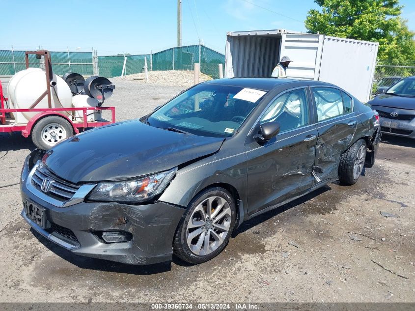 2013 Honda Accord Sport VIN: 1HGCR2F57DA255411 Lot: 39360734