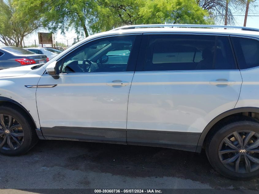 2022 Volkswagen Tiguan 2.0T Se VIN: 3VV3B7AX2NM061805 Lot: 39360736