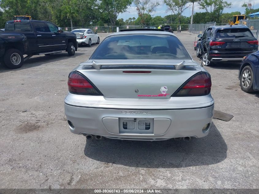 2004 Pontiac Grand Am Gt VIN: 1G2NW12E54M683030 Lot: 39360743