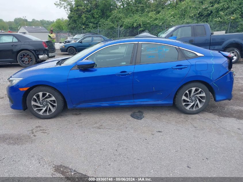 2018 Honda Civic Ex VIN: 2HGFC2F71JH590032 Lot: 39360748