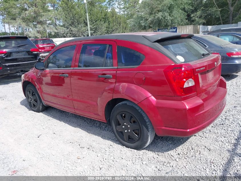 2008 Dodge Caliber Se VIN: 1B3HB28B58D571407 Lot: 39360769