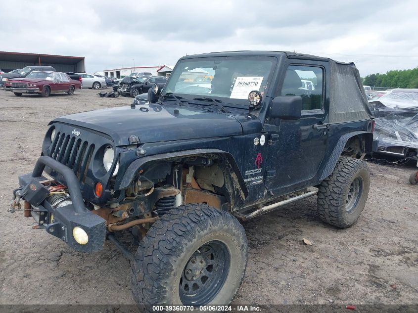 2012 Jeep Wrangler Sport VIN: 1C4AJWAG3CL256166 Lot: 39360770