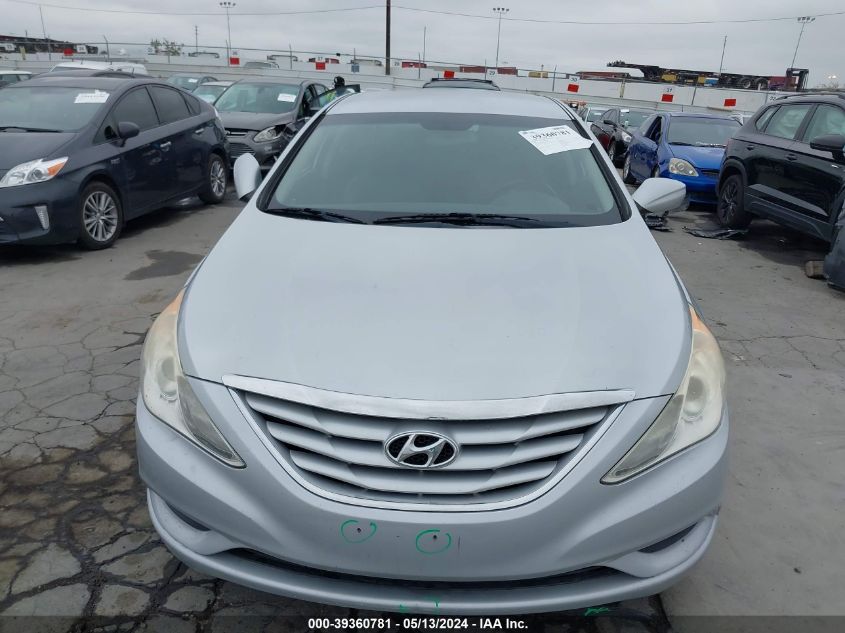 2012 Hyundai Sonata Gls VIN: 5NPEB4AC5CH352661 Lot: 39360781