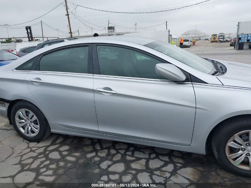 2012 Hyundai Sonata Gls VIN: 5NPEB4AC5CH352661 Lot: 39360781