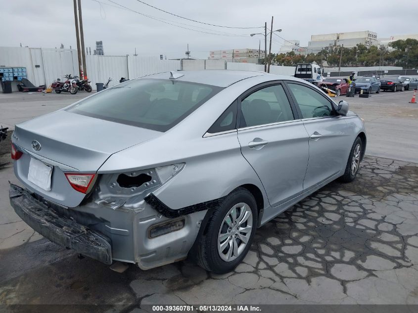 2012 Hyundai Sonata Gls VIN: 5NPEB4AC5CH352661 Lot: 39360781